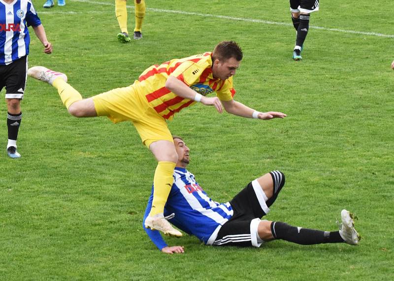 Fotbalový přebor kraje: Blatná - Junior Strakonice 0:1.