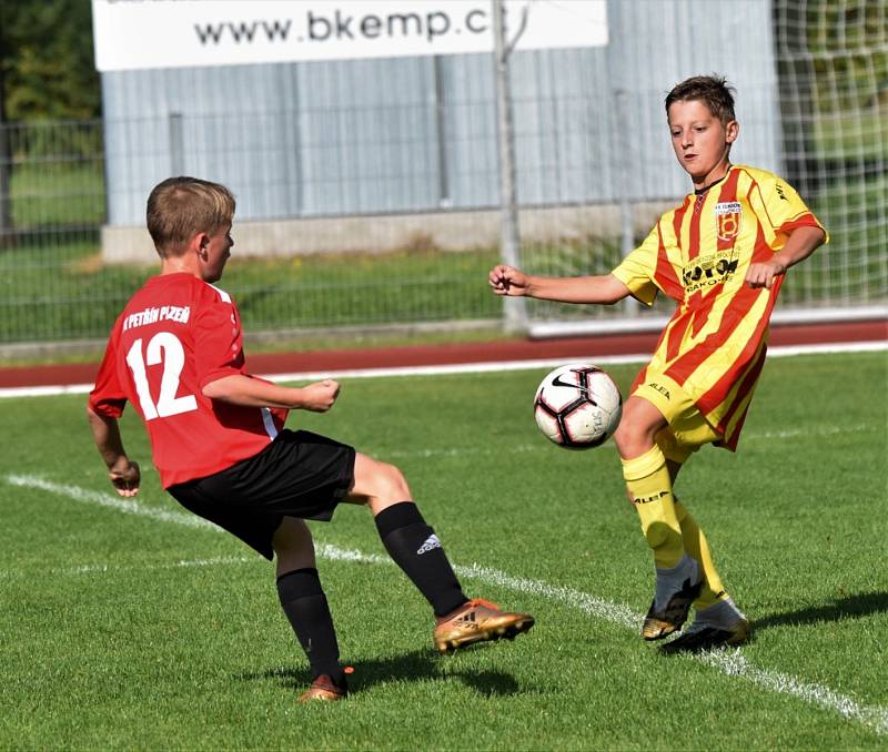 ČLŽ U13: Junior Strakonice - Petřín Plzeň 2:1.