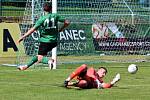 Fotbalová divize: FK Příbram B - Otava Katovice 2:2 (1:1).