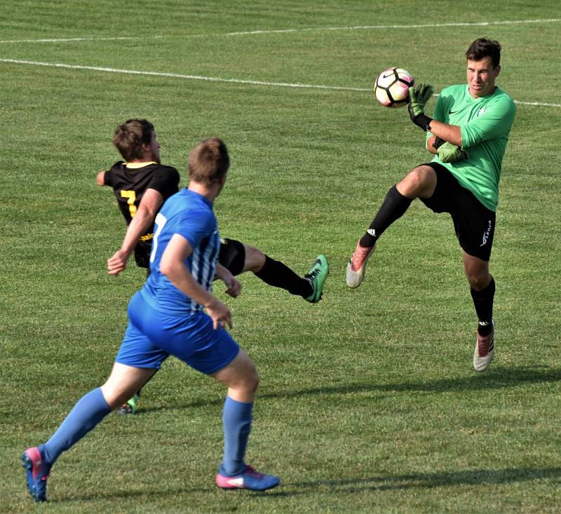 Vodňanští fotbalisté vyhráli finále jihočeské části Českého poháru.