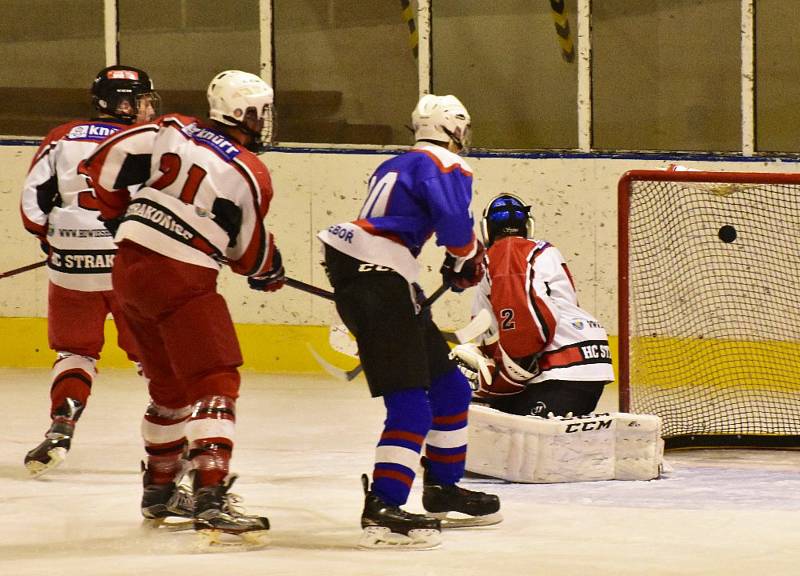 Liga junioři: HC Strakonice - Chotěboř 6:1.