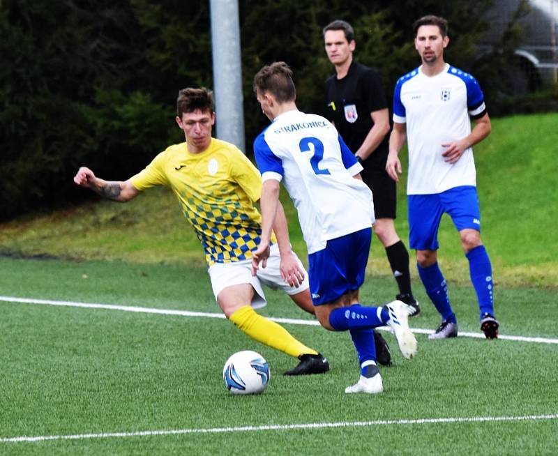 Fotbalový KP: Junior Strakonice - Jindřichův Hradec 3:6 (2:3).