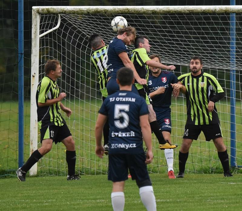 Fotbalový OP Strakonicka: Štěkeň - Chelčice 2:4.