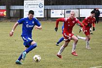 Po remíze 1:1 s Petřínem Plzeň (na snímku) čeká na katovické fotbalisty další těžký duel s Příbramí B.