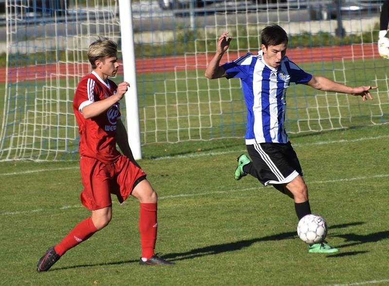 Fotbalový KP: Blatná - Hluboká 1:1 (0:0). Foto: Jan Škrle