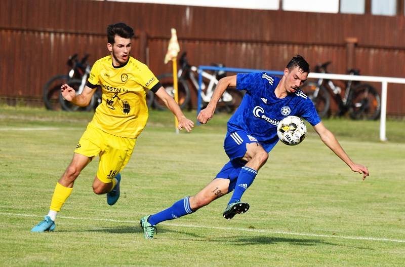 Fotbalový MOL Cup: Katovice - Přeštice 1:3 (0:1).