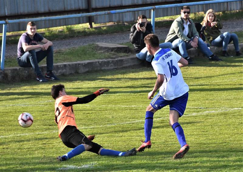 Fotbalová I.A třída: Vodňany - Junior Strakonice 2:1.