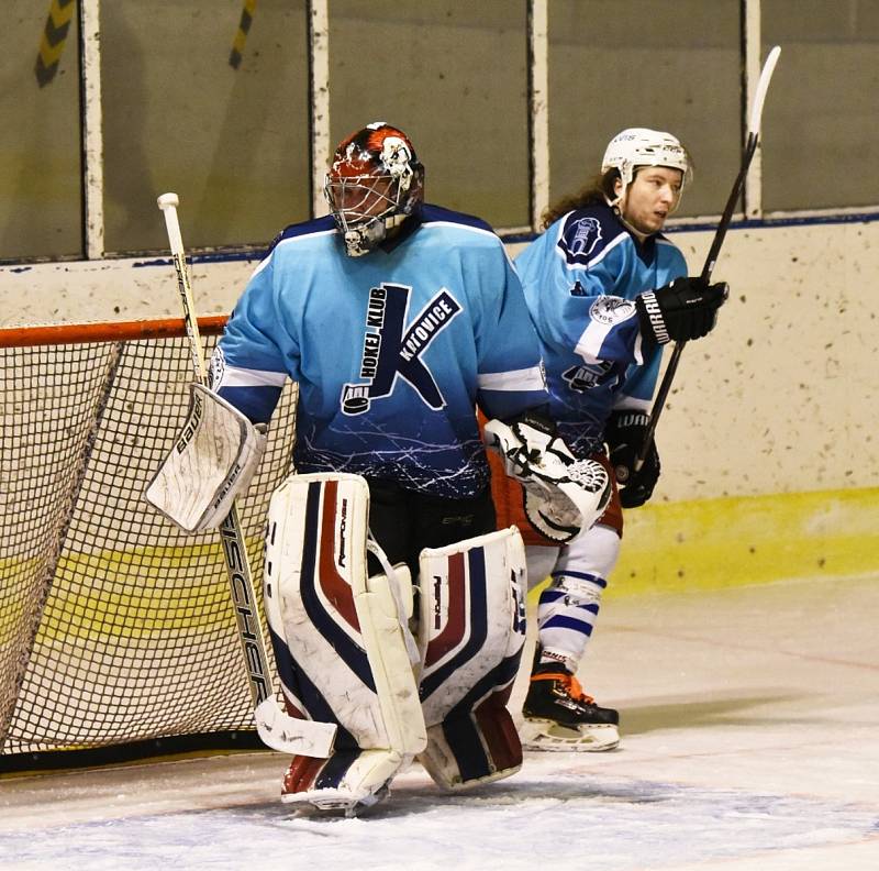 Hokejový OP Strakonicka: Drahonice - Katovice 6:6.