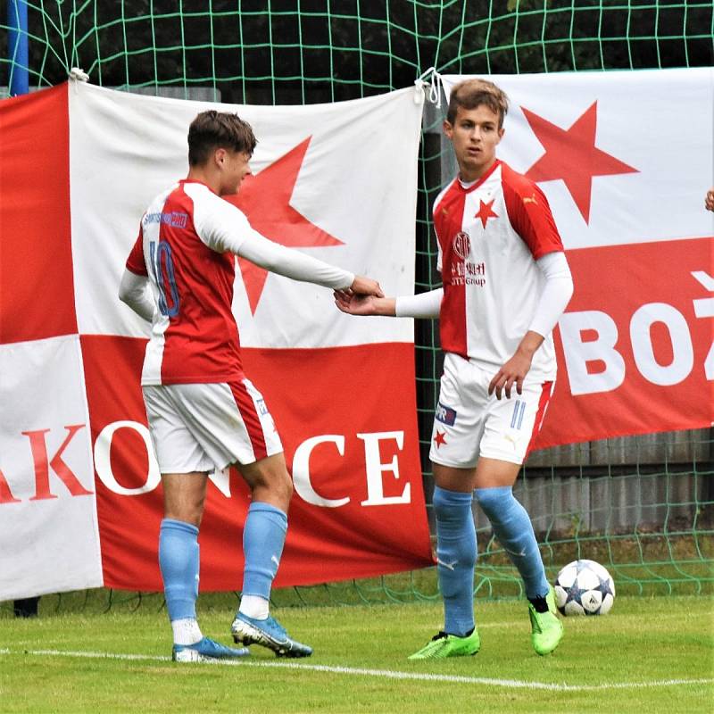 Před rokem Katovičtí remizovali se Slavií Praha U19 divokým výsledkem 7:7.