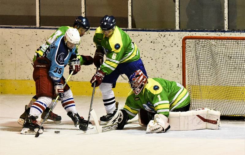 Hokejový OP Strakonicka: Drahonice - Katovice 6:6.