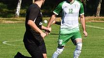 Fotbalová B třída: Střelské Hoštice - Cehnice 1:4.