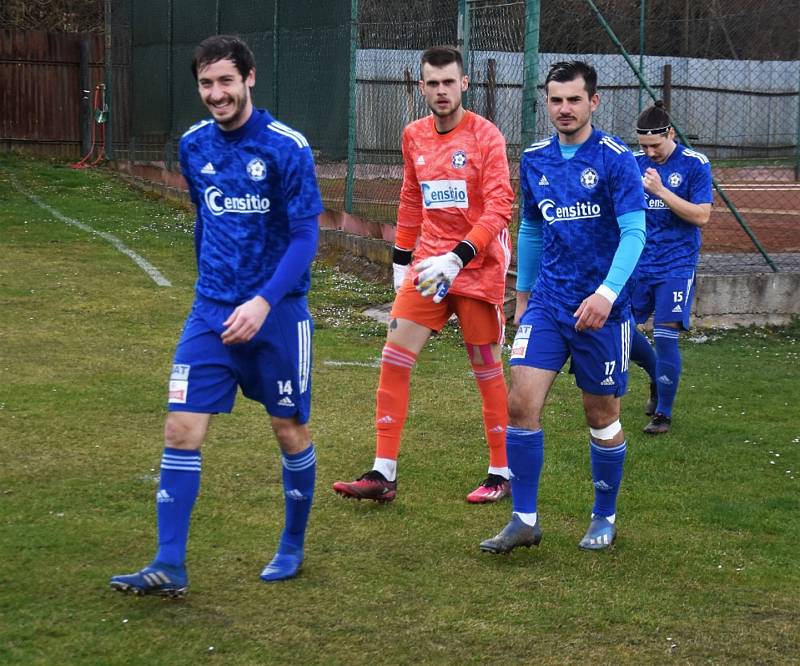 Fotbalová divize: Otava Katovice - Spartak Soběslav 1:0 (1:0).