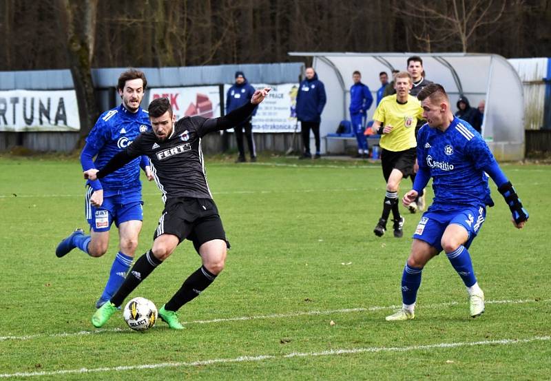 Fotbalová divize: Otava Katovice - Spartak Soběslav 1:0 (1:0).