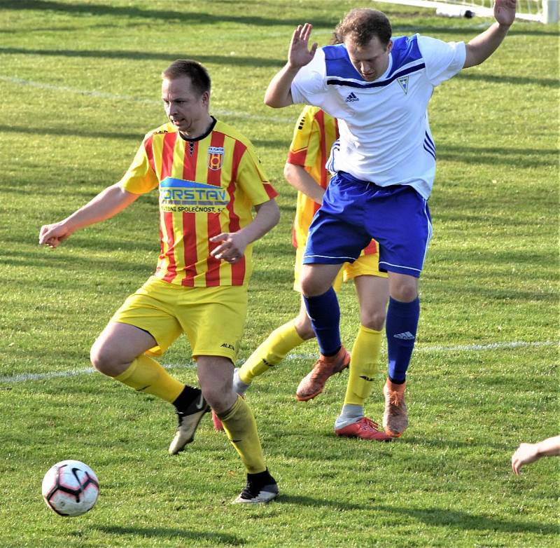 Fotbalová I.A třída: Vodňany - Junior Strakonice 2:1.