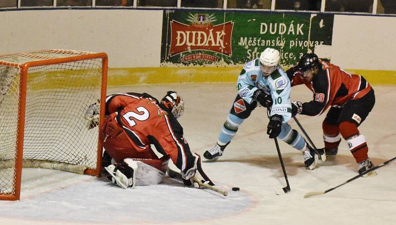 HC Strakonice prohrál s Milevskem 1:6.