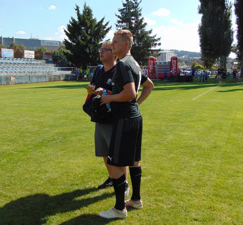 Ve Strakonicích se hrál fotbal pro Jakoubka Jandu.