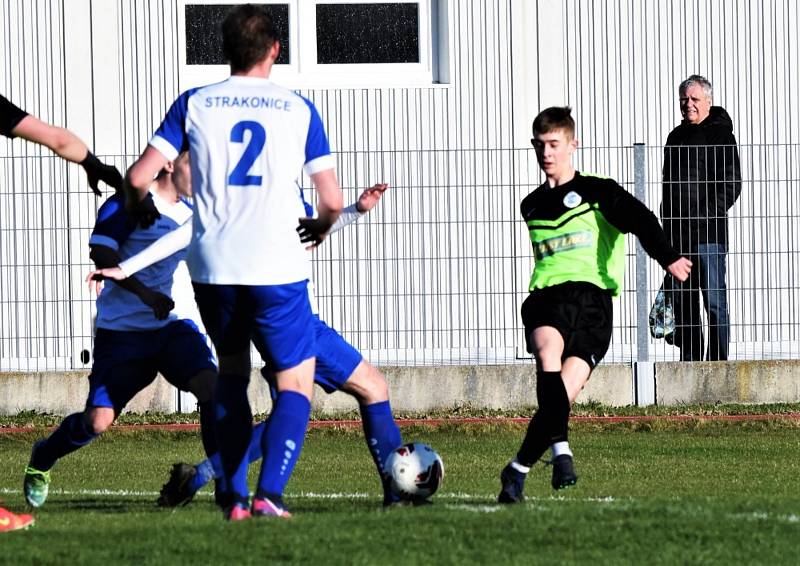 Fotbalový KP: Junior Strakonice - Rudolfov 1:2 (1:2).