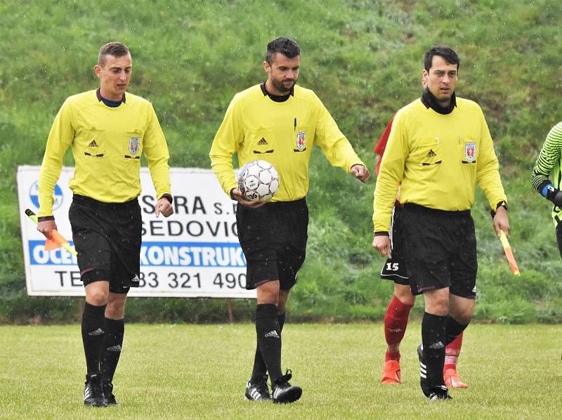 Fotbalová A třída: Sousedovice - Trhové Sviny 0:1.