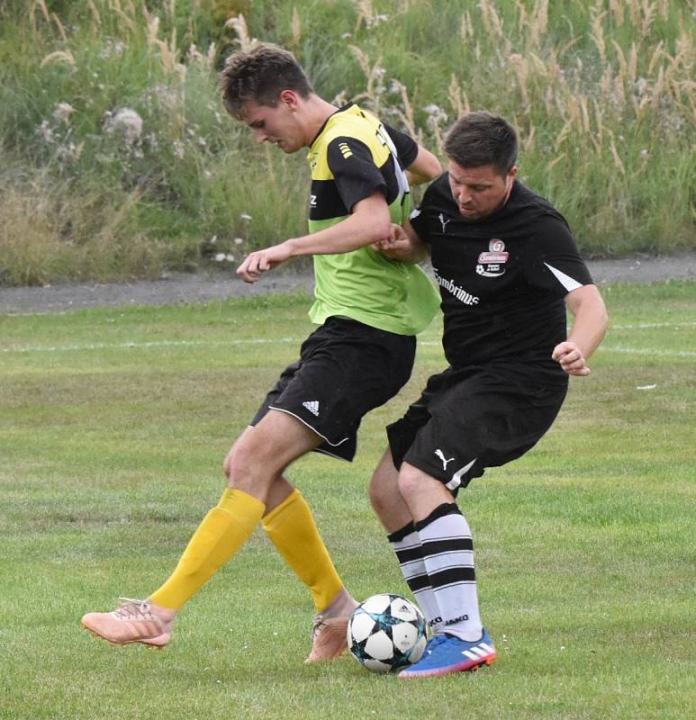 Fotbalová I.B třída: Cehnice - Osek B 3:3.