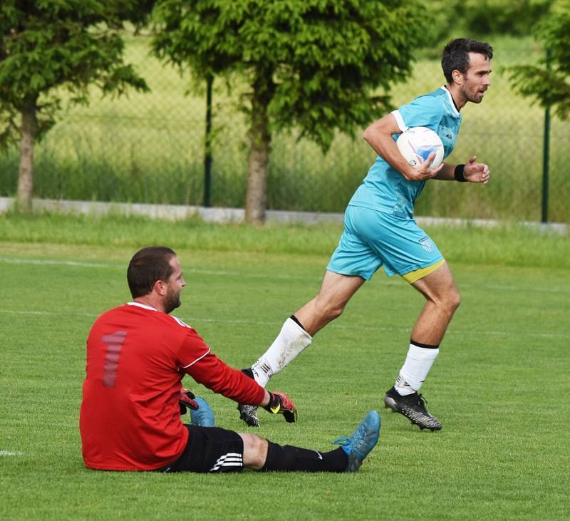 Fotbalový OP Strakonicka: Dražejov - Chelčice B 2:2 (2:0).