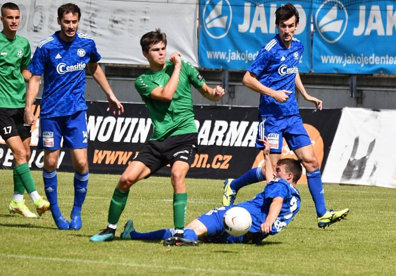 Fotbalová divize: FK Příbram B - Otava Katovice 2:2 (1:1).