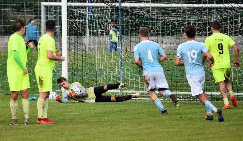 Fotbalový KP: TJ Osek - FK Olečšník 1:8 (1:4).