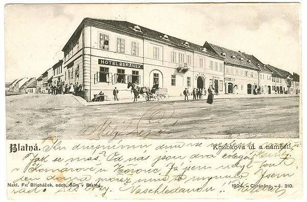 Hotel Beránek 1904.