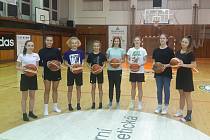 Soustředění regionálního výběru U14 se zúčastnilo i osm basketbalistek BK Strakonice.