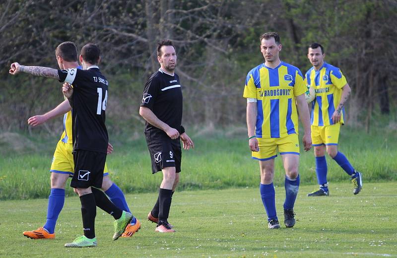 III. třída Strakonicka: Radošovice - Lnáře 4:2 (3:0).