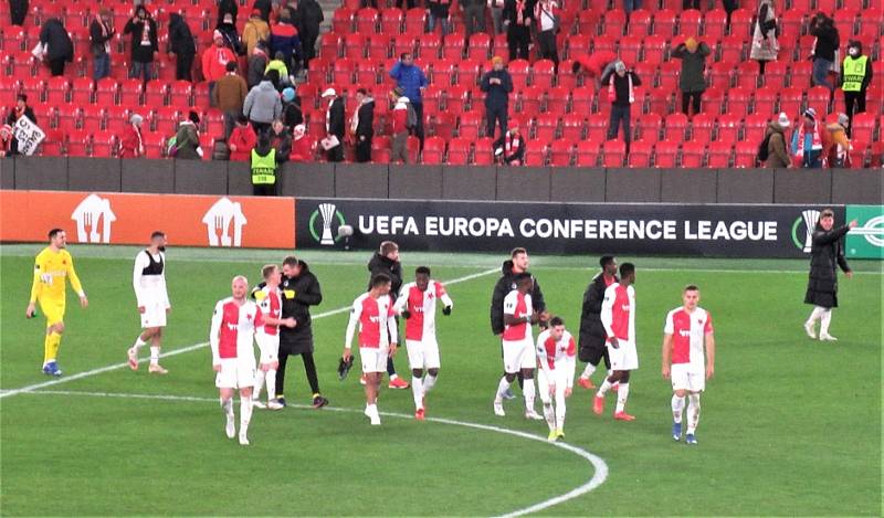 Strakoničtí Slávisté byli u výhry nad Haifou 1:0. Foto: Jan Malířský