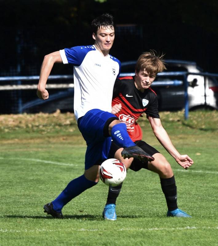 Fotbalový KP: Junior Strakonice - Táborsko B 2:0.