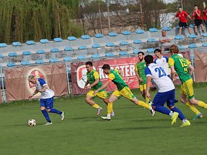 Fotbalový KP: Junior Strakonice - Třebětice 2:1 (1:0).