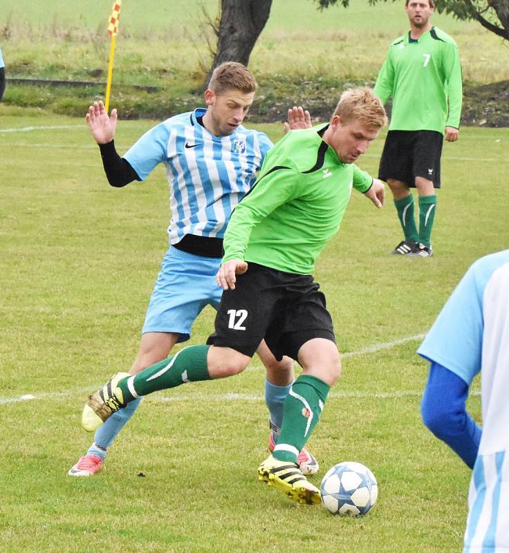 Fotbalový OP Strakonicka: Poříčí - Doubravice 2:0.