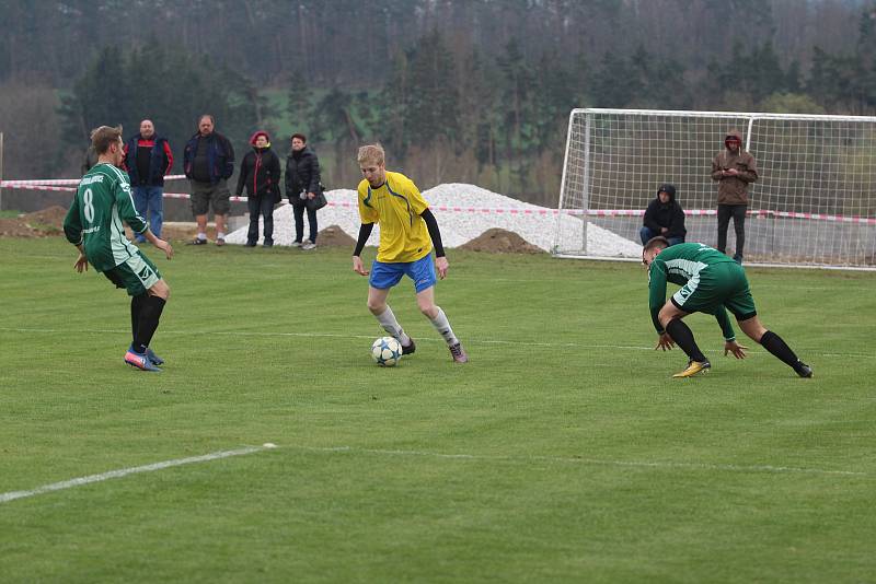 Střelské Hoštice - Katovice B 3:6.