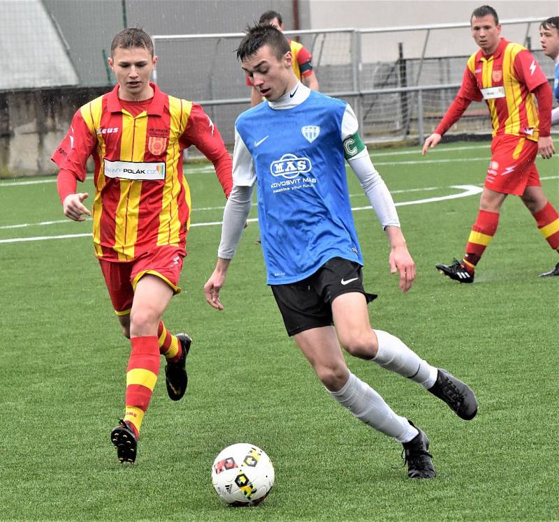 Divize U19: Junior Strakonice - Táborsko B 2:2 (na penalty 4:2).