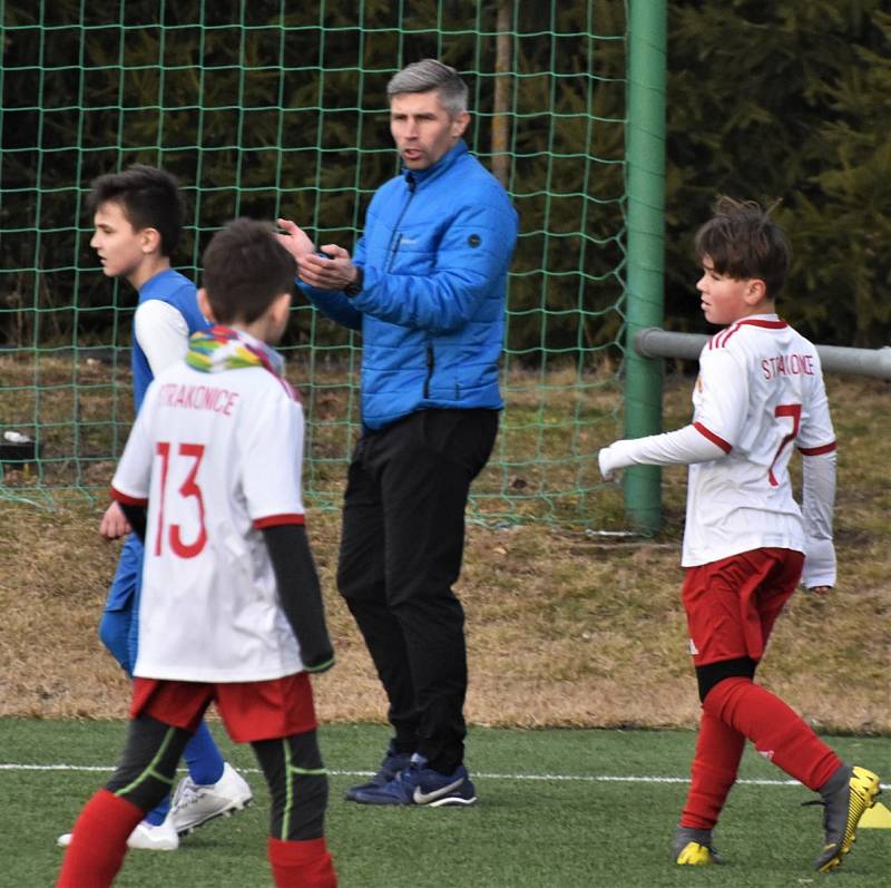 Žáci Junioru Strakonice se v přípravě utkali s fotbalisty FC MAS Táborsko.