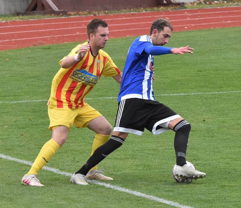 Fotbalový přebor kraje: Blatná - Junior Strakonice 0:1.