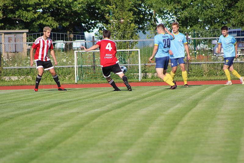 Fotbalová příprava: Blatná - Nepomuk 1:3.