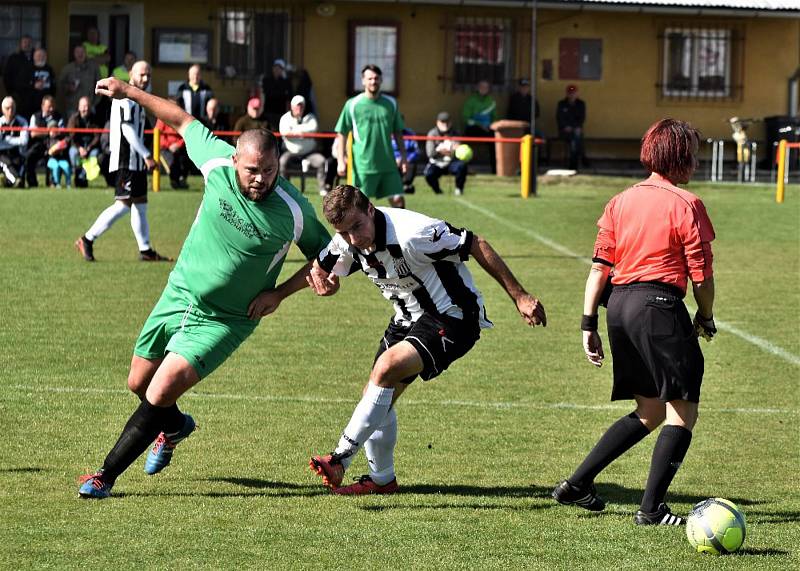 Fotbalová I.B třída: Dražejov - Prachatice B 5:0.