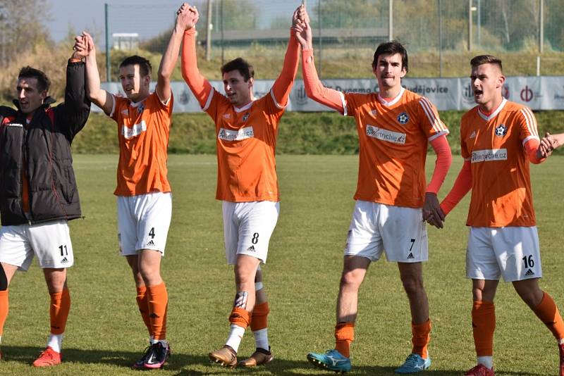 Fortuna Divize: Dynamo České Budějovice B - Otava Katovice 2:2 (0:1).