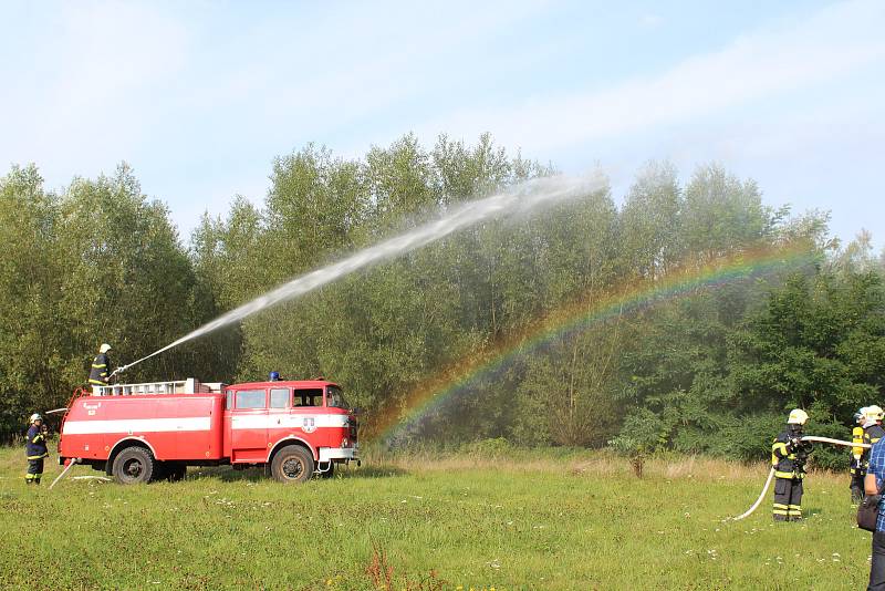 Taktické cvičení jednotek SDHO Strakonice.