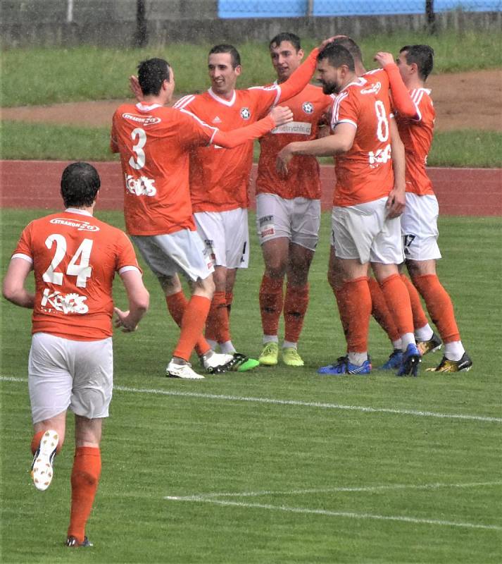 Fotbalový KP: Blatná - Katovice 1:5.