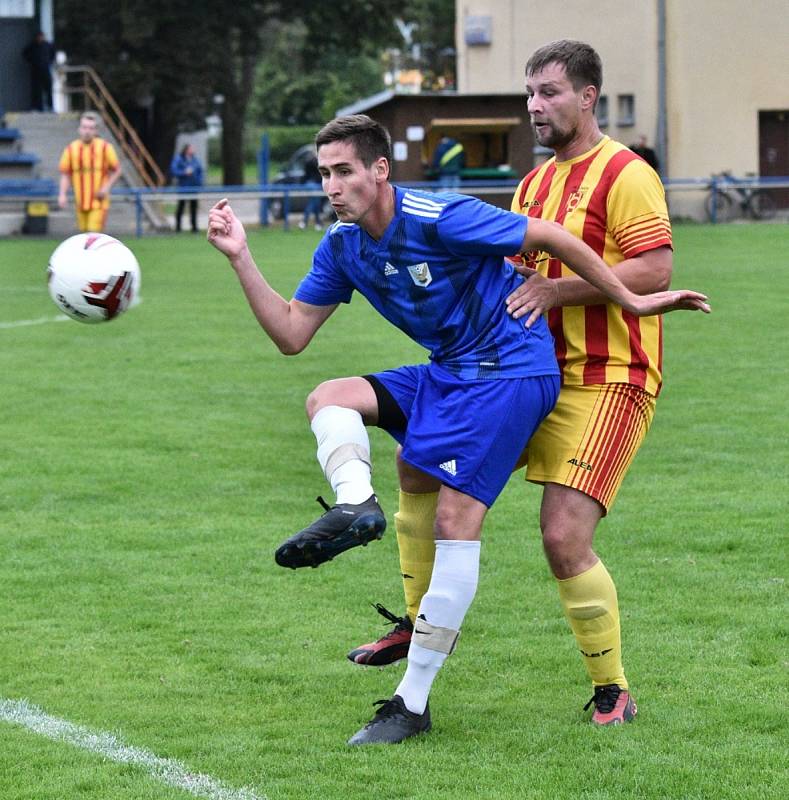 Fotbalový KP: Junior Strakonice - Sokol Sez. Ústí 2:0.