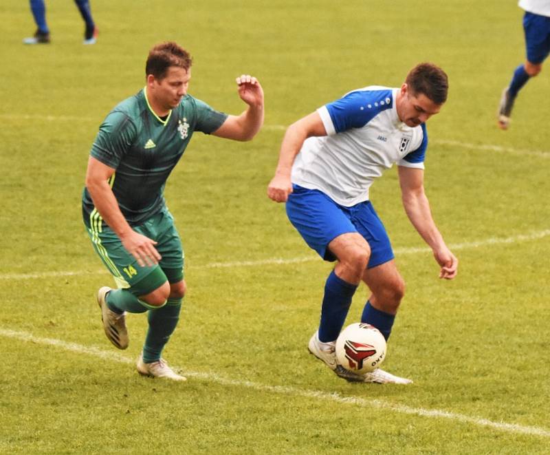 Fotbalový KP: Junior Strakonice - Jankov 1:1.