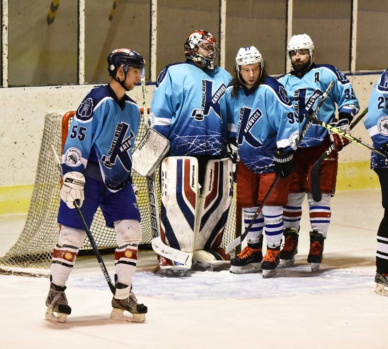 Hokejový OP Strakonicka: Drahonice - Katovice 6:6.