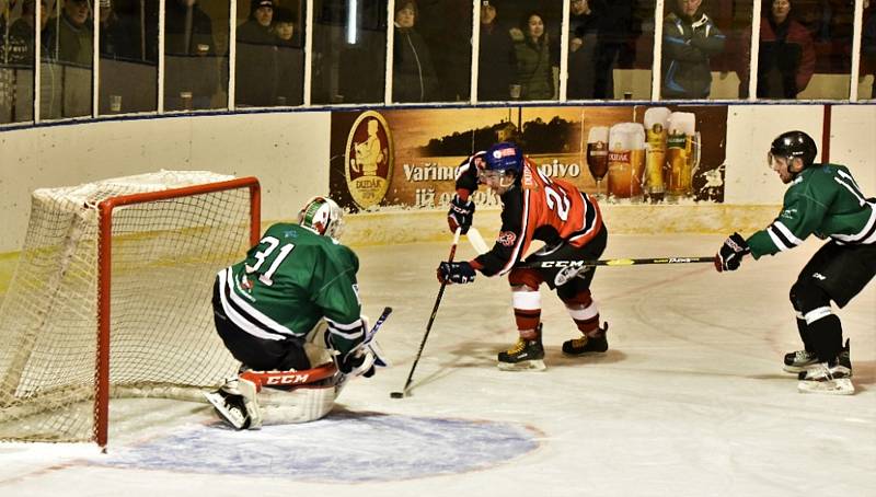 Hokejová KL: HC Strakonice - Slavoj Č. Krumov 6:3 (2:2, 3:0, 1:1).