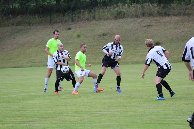 Fotbalová I.B třída: Stachy - Dražejov 2:1.