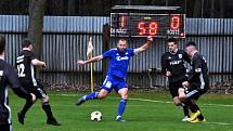 Fotbalová divize: Otava Katovice - Spartak Soběslav 1:0 (1:0).