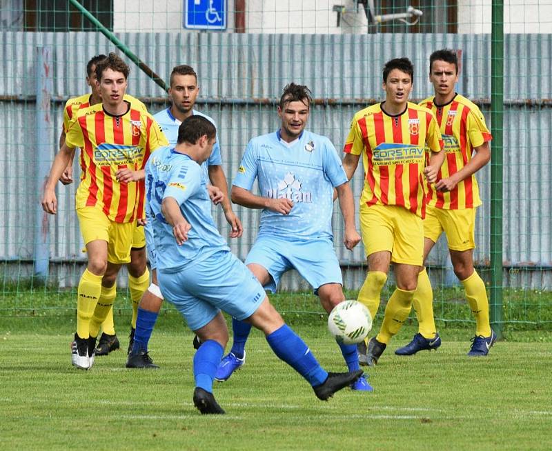 Fotbalový KP: Protivín - Junior Strakonice 2:0.