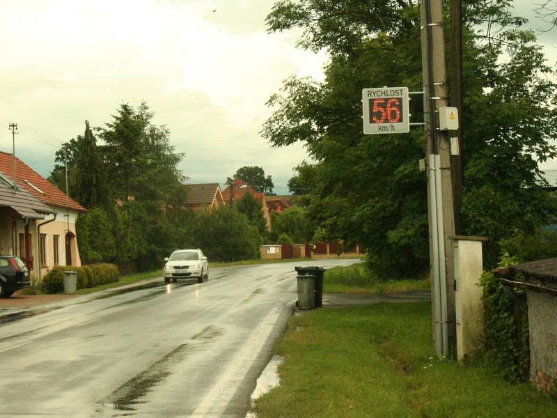 Radar, kde je málkody údaj pod 50 km/h